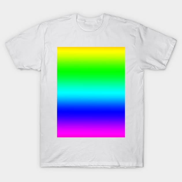 COLOR GRADIENT #2 (psychedelic) T-Shirt by RickTurner